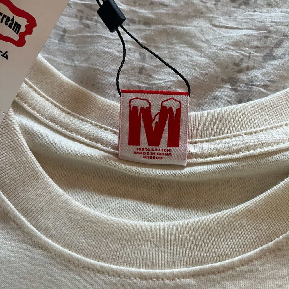 ICECREAM 🍦men’s toppings ss t shirt size M in a white / cream color NWT 🍭 - Picture 2 of 13